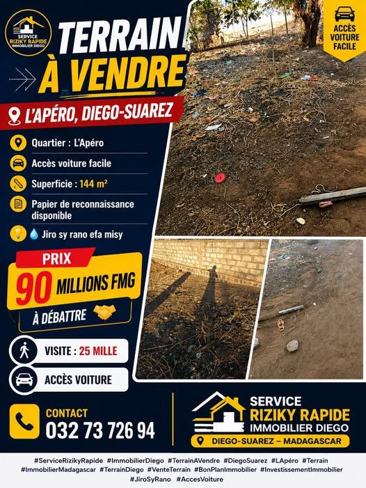 Terrain 126 m² à vendre — Antsiranana - photo 1