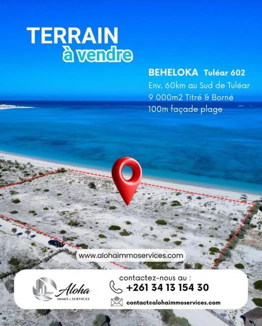 Terrain 9 000 m² à vendre — Toliara - photo 1