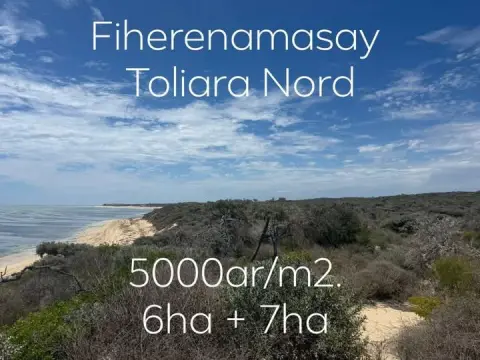 Terrain 70 000 m² à vendre — Toliara · 5 000 Ar/m²