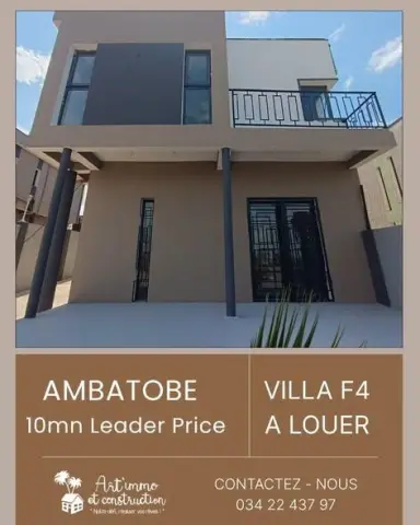 Maison 1 ch. à louer — Anosizato — 3 000 000 Ar | Fonenako