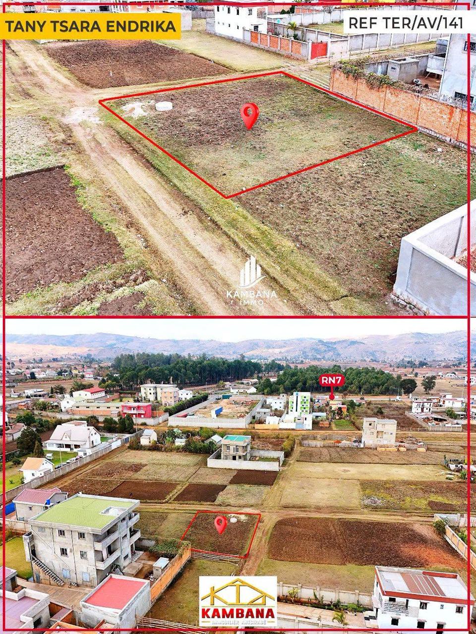Terrain plat 400 m² titré et borné — Mandaniresaka, Antsirabe - photo 2