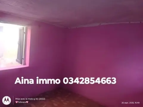 Trano Ahofa 1 ch. à louer… — 150 000 Ar | Fonenako