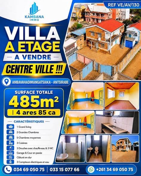 Maison 5 ch. à vendre — Antsirabe - photo 1