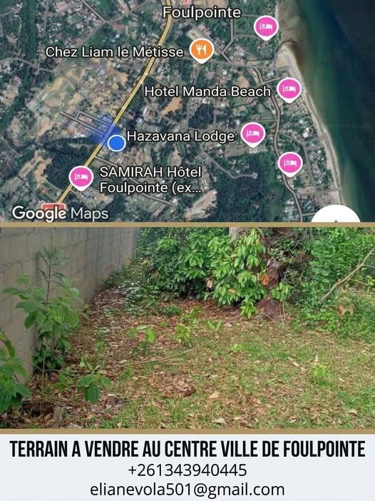 Terrain 1 000 m² à vendre — Foulpointe - photo 1