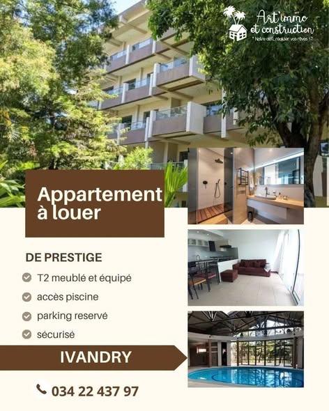 Appartement 1 ch. à louer — Anosizato - photo 1