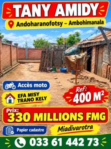 Maison 400 m² à vendre… — 66 000 000 Ar | Fonenako