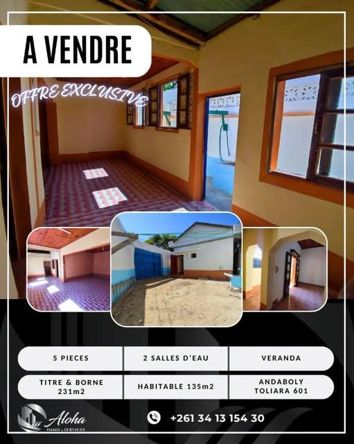Local commercial 5 ch. à vendre — Toliara - photo 1