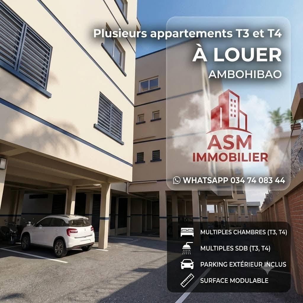 Location · Appartements T3/T4 neufs · Ambohibao, Antananarivo - photo 6